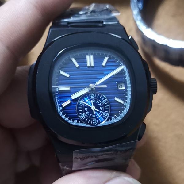 7 styles mens luxury watch black case blue dial aaa watches automatic movement pp watch glide sooth second hand sapphire glass wristwatches, Slivery;brown
7 styles mens luxury watch black case blue dial aaa watches automatic movement pp watch glide sooth second hand sapphire glass wristwatches, Slivery;brown