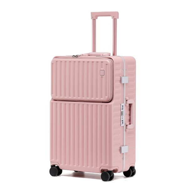 spring 2023 new multifunctional front opening suitcases aluminum frame suitcases charging interface foldable tea cup holder men's and w
spring 2023 new multifunctional front opening suitcases aluminum frame suitcases charging interface foldable tea cup holder men's and w