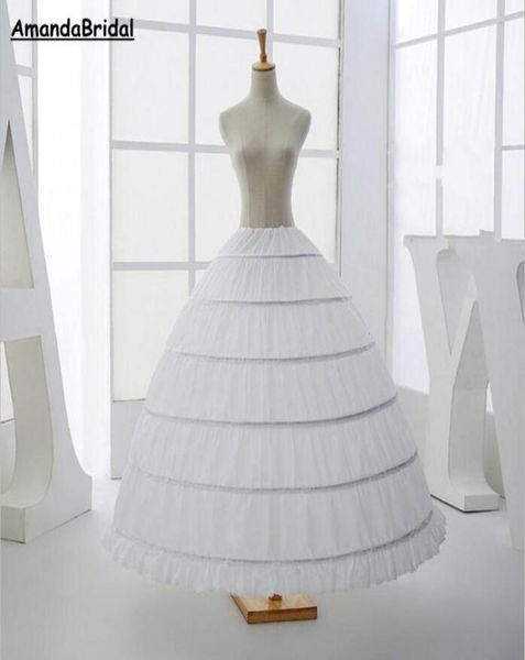 amandabridal 6 hoops petticoats for wedding dress ball gowns crinoline underskirt saiote de noiva six hoop7226027, White
amandabridal 6 hoops petticoats for wedding dress ball gowns crinoline underskirt saiote de noiva six hoop7226027, White