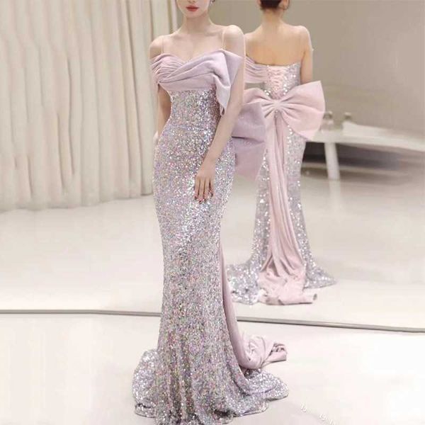 senior designerlight purple host one shoulder walk show starry sky toast dress sequin annual meeting super immortal fish tail dress, White;black
senior designerlight purple host one shoulder walk show starry sky toast dress sequin annual meeting super immortal fish tail dress, White;black