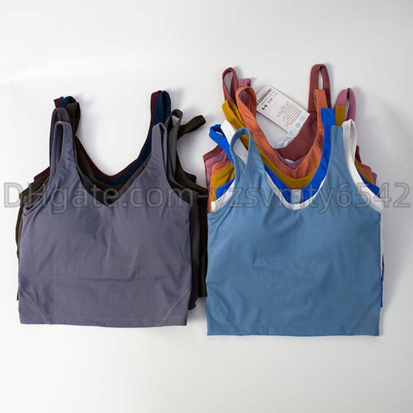 ll align tank u bra yoga outfit women summer t shirt solid crop sleeveless fashion vest 17 colors, Blue
ll align tank u bra yoga outfit women summer t shirt solid crop sleeveless fashion vest 17 colors, Blue