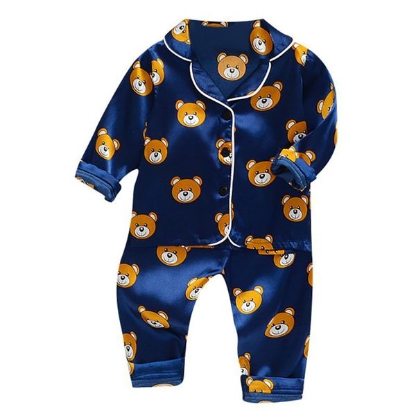 pajamas toddler silk satin pajamas pyjamas set baby sleepwear pijama pajamas suit boys girls sleep two piece set autumn kids loungewear 2305, Blue;red
pajamas toddler silk satin pajamas pyjamas set baby sleepwear pijama pajamas suit boys girls sleep two piece set autumn kids loungewear 2305, Blue;red