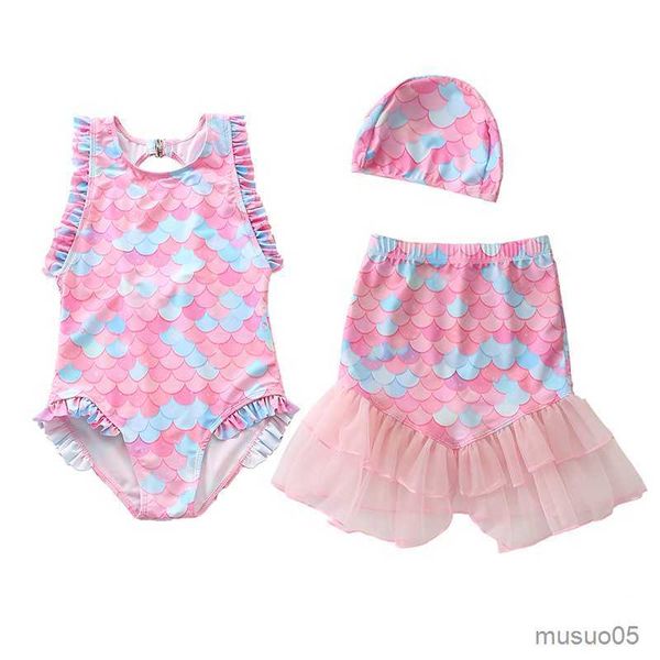 two-pieces girl child swimsuit mermaid baby swimwear one-piece with lace ruffles skirt summer beach toddler kids bathing suit set, Blue
two-pieces girl child swimsuit mermaid baby swimwear one-piece with lace ruffles skirt summer beach toddler kids bathing suit set, Blue