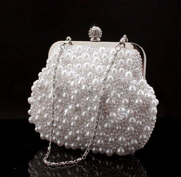 cute full pearls beaded white bridal wedding hand bags evening party one shoulder small clutch dinner bags white ivory black9061880, Black
cute full pearls beaded white bridal wedding hand bags evening party one shoulder small clutch dinner bags white ivory black9061880, Black