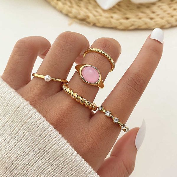 band rings ifkm bohemian vintage zircon ring set for women gold color boho geometric pearl rings retro fashion finger jewelry gift 2023 z050, Silver
band rings ifkm bohemian vintage zircon ring set for women gold color boho geometric pearl rings retro fashion finger jewelry gift 2023 z050, Silver