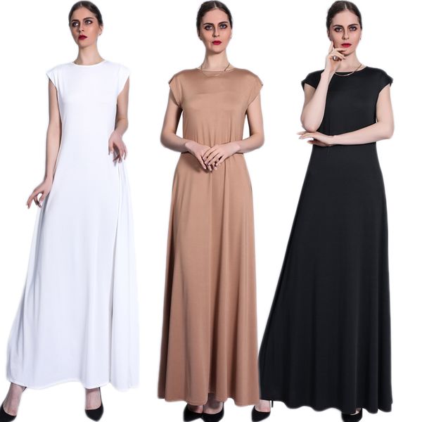 ethnic clothing muslim women lady long maxi dress sleeveless underdress slim arabic abaya robe ramadan kaftan turkish dubai clothing middle, Red
ethnic clothing muslim women lady long maxi dress sleeveless underdress slim arabic abaya robe ramadan kaftan turkish dubai clothing middle, Red