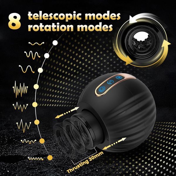 set machine automatic rotating thrusting male masturbators telescopic masturbator for men simulation blowjob machin trainer realistic, Black;white
set machine automatic rotating thrusting male masturbators telescopic masturbator for men simulation blowjob machin trainer realistic, Black;white