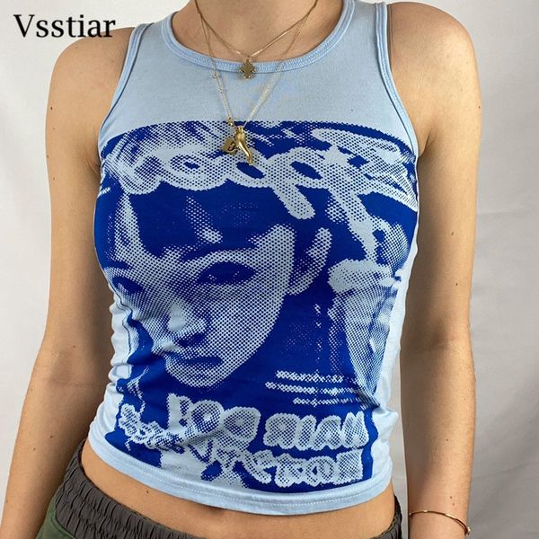 women s tanks camis vsstiar tank cetak seksi y2k musim panas wanita pakaian tanpa lengan bahu mode streetwear kasual potret dasi atasan crop, White
women s tanks camis vsstiar tank cetak seksi y2k musim panas wanita pakaian tanpa lengan bahu mode streetwear kasual potret dasi atasan crop, White