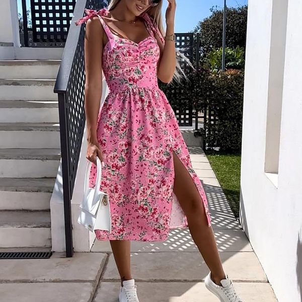 party dresses summer womens floral printed sleeveless beach slit dress casual laceup backless strapless sundress sukienka#g5 230508, White;black
party dresses summer womens floral printed sleeveless beach slit dress casual laceup backless strapless sundress sukienka#g5 230508, White;black