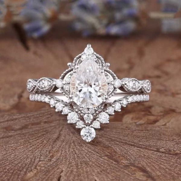 band rings huitan 2023 new designed wedding set rings for women luxury cubic zirconia engagement party temperament female finger jewelry z05, Silver
band rings huitan 2023 new designed wedding set rings for women luxury cubic zirconia engagement party temperament female finger jewelry z05, Silver