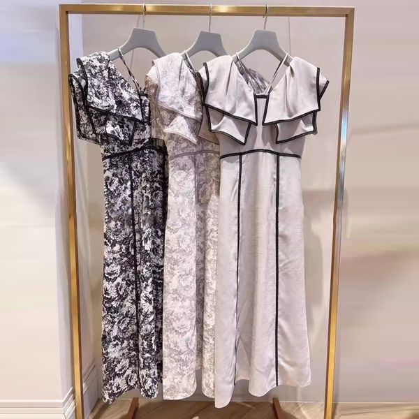 party dresses kuzuwata early spring ruffled printed dress japanese sleeveless wrapped waist robe sweet vneck design vestidos de mujer 230508, White;black
party dresses kuzuwata early spring ruffled printed dress japanese sleeveless wrapped waist robe sweet vneck design vestidos de mujer 230508, White;black