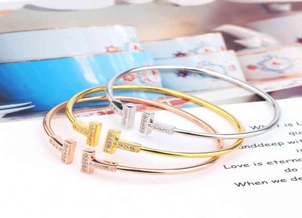factory designer bangle fashionable and versatile simple double tshaped bracelet with diamond opening women039s small fresh is popular652174, Black
factory designer bangle fashionable and versatile simple double tshaped bracelet with diamond opening women039s small fresh is popular652174, Black