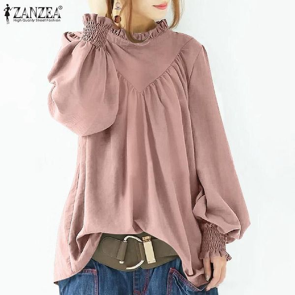 dress zanzea 2023 women vintage casual office shirt solid chemise autumn puff sleeve blouse femme clothing plain ruffles work blusa, White
dress zanzea 2023 women vintage casual office shirt solid chemise autumn puff sleeve blouse femme clothing plain ruffles work blusa, White