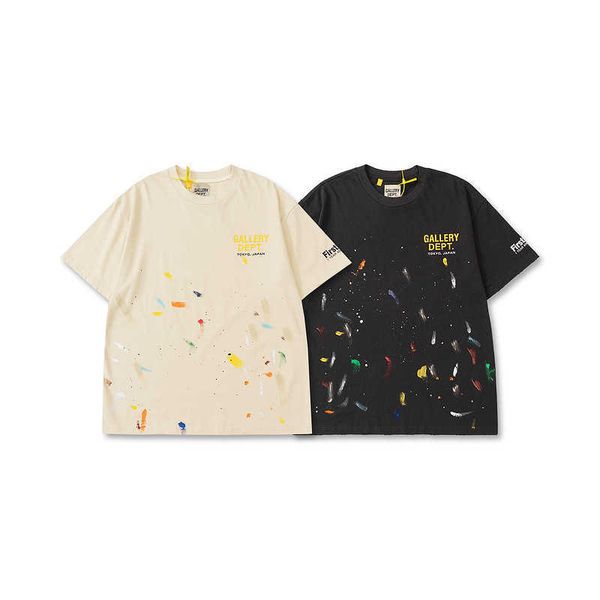 summer youth high version gary fashion ink splashing graffiti printed short sleeve t-shirt, Black;white
summer youth high version gary fashion ink splashing graffiti printed short sleeve t-shirt, Black;white