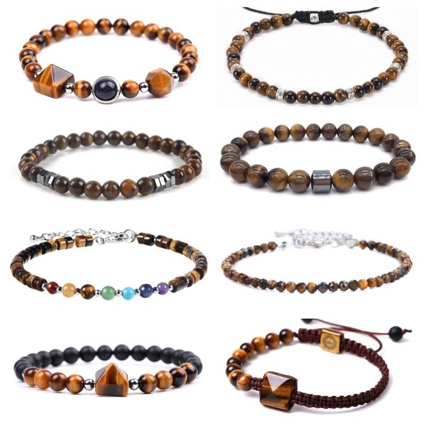 multiple style natural gemstone woven adjustable bracelet fashion healing seven chakras tiger eye bead bracelet women men jewelry, Golden;silver
multiple style natural gemstone woven adjustable bracelet fashion healing seven chakras tiger eye bead bracelet women men jewelry, Golden;silver