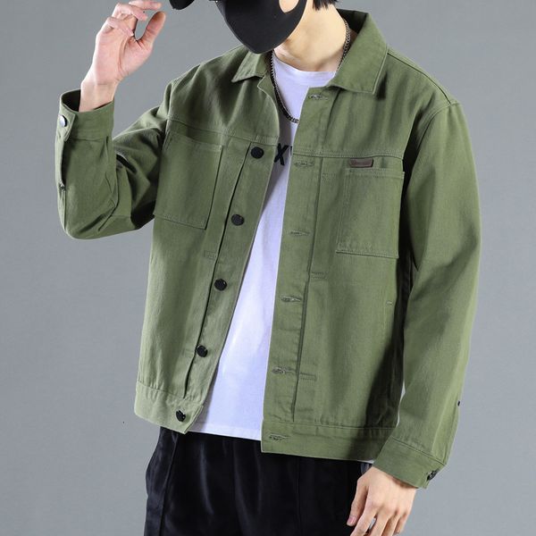 men's jackets fashion mens denim jackets slim fit mens jeans jacket cotton outwear coat long sleeve hole male clothing size m-5xl 23050, Black;brown
men's jackets fashion mens denim jackets slim fit mens jeans jacket cotton outwear coat long sleeve hole male clothing size m-5xl 23050, Black;brown