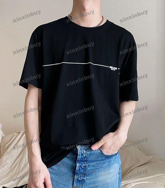 xinxinbuy men designer tee t shirt 23ss milan letter print triangle label short sleeve cotton women black white blue s-2xl, Black;brown
xinxinbuy men designer tee t shirt 23ss milan letter print triangle label short sleeve cotton women black white blue s-2xl, Black;brown