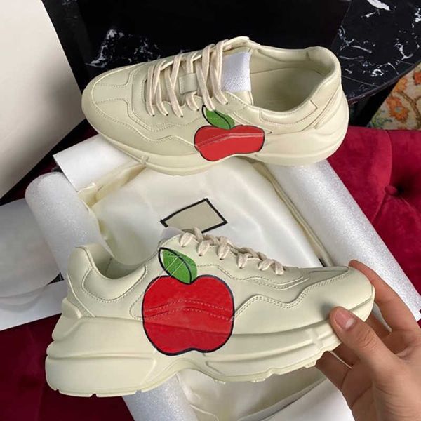 women sneakers rhyton beige trainers shoe vintage luxury chaussures red apple mouth and national flag old dad ladies shoes women designer sn, Black
women sneakers rhyton beige trainers shoe vintage luxury chaussures red apple mouth and national flag old dad ladies shoes women designer sn, Black
