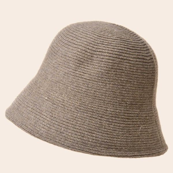 wide brim hats wool proof fisherman's hat women's versatile basin hat korean fashion hat autumn and winter knitted bucket hat fash, Blue;gray
wide brim hats wool proof fisherman's hat women's versatile basin hat korean fashion hat autumn and winter knitted bucket hat fash, Blue;gray