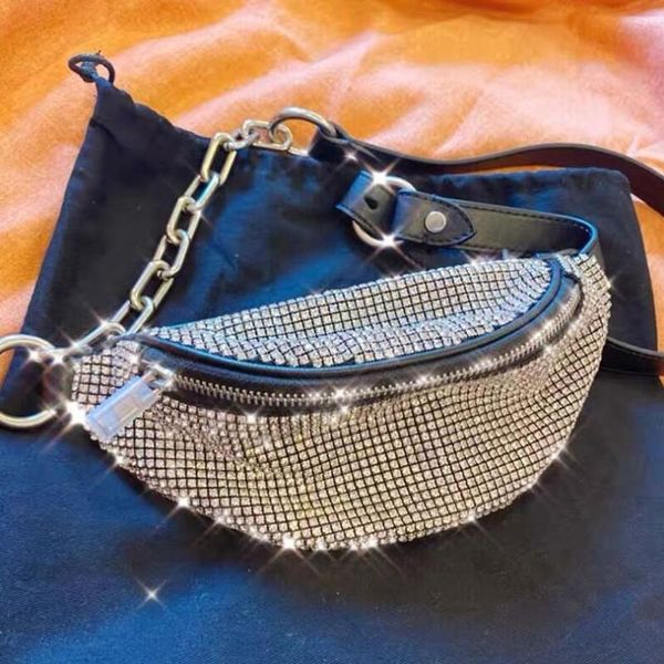 waist bags rhinestone genuine leather female crossbody bag chest handbag tide chain mini crystal girls purses
waist bags rhinestone genuine leather female crossbody bag chest handbag tide chain mini crystal girls purses