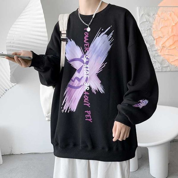 winter sweater thin style handsome men's pullover round neck clothes trendy hip hop graffiti blast street, Black
winter sweater thin style handsome men's pullover round neck clothes trendy hip hop graffiti blast street, Black