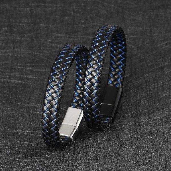 mens personalized bracelet trendy 16 strand multi woven atmospheric leather stainless steel alloy magnetic buckle, Golden;silver
mens personalized bracelet trendy 16 strand multi woven atmospheric leather stainless steel alloy magnetic buckle, Golden;silver