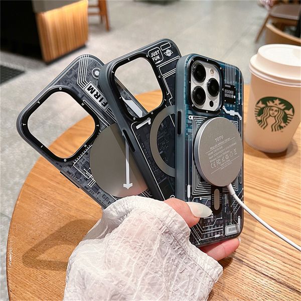 matte magnetic for magsafe skin feeling cases for iphone 14 13 11 12 pro max 14plus armor technological pattern bumper cover
matte magnetic for magsafe skin feeling cases for iphone 14 13 11 12 pro max 14plus armor technological pattern bumper cover