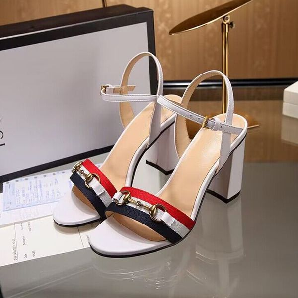 elegant women color matching sandals fashionable and comfortable summer open toe high heels breathable and decorative beauty shoes, Black
elegant women color matching sandals fashionable and comfortable summer open toe high heels breathable and decorative beauty shoes, Black