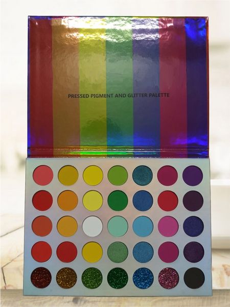 long-lasting 35 colors bright eyeshadow palette makeup highly pigmented matte shimmer glitter eye shadow pressed powder palette rainbow eyes
long-lasting 35 colors bright eyeshadow palette makeup highly pigmented matte shimmer glitter eye shadow pressed powder palette rainbow eyes