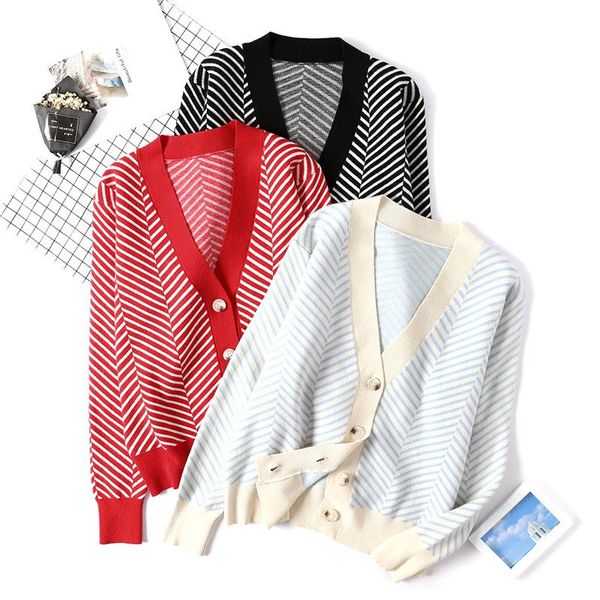 sweaters singreiny women striped knitted cardigan cashmere sweater mujer femme manche longue tricot korean knit winter thick sweater, White;black
sweaters singreiny women striped knitted cardigan cashmere sweater mujer femme manche longue tricot korean knit winter thick sweater, White;black