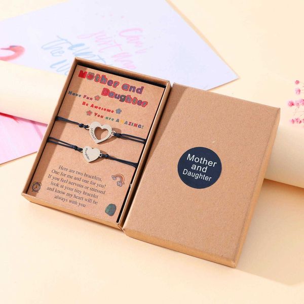 mothers day bracelet creative heart shaped stainless steel exquisite boxed mother daughter parent child wrist string women, Golden;silver
mothers day bracelet creative heart shaped stainless steel exquisite boxed mother daughter parent child wrist string women, Golden;silver
