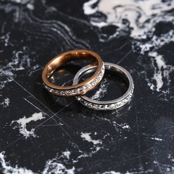 love ring luxury jewelry diamond rings for women titanium steel alloy gold-plated process fashion accessories never fade not allergic dropsh, Silver
love ring luxury jewelry diamond rings for women titanium steel alloy gold-plated process fashion accessories never fade not allergic dropsh, Silver