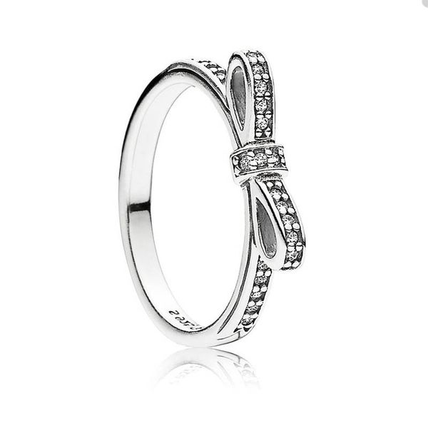 100% 925 silver sparkling bow ring for pandora crystal diamond wedding party jewelry designer rings set for women girlfriend gift luxury rin, Slivery;golden
100% 925 silver sparkling bow ring for pandora crystal diamond wedding party jewelry designer rings set for women girlfriend gift luxury rin, Slivery;golden