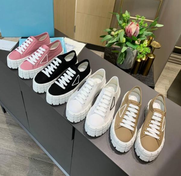 double wheel nylon gabardine sneaker shoes chunky lightweight sole shoes for women white blue desert beige platform canvas prad pradas sneak, Black
double wheel nylon gabardine sneaker shoes chunky lightweight sole shoes for women white blue desert beige platform canvas prad pradas sneak, Black
