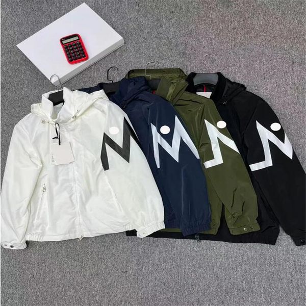 luxury brand windbreaker mens hooded jacket lightweight sun protection clothing spring jackets sleeve arm nfc function designers men, Black;brown
luxury brand windbreaker mens hooded jacket lightweight sun protection clothing spring jackets sleeve arm nfc function designers men, Black;brown