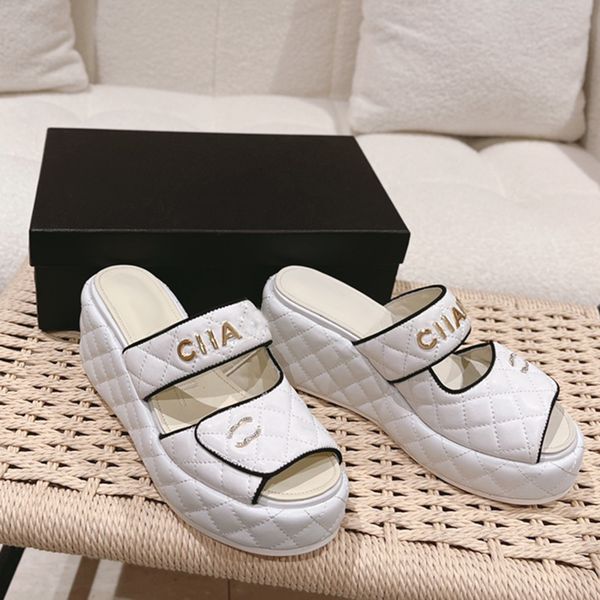 designer womens sandals platform slippers ribbed moccasin upper hardware metal logo high heels 6.5cm outdoor beach shoes party dress dinner, Black
designer womens sandals platform slippers ribbed moccasin upper hardware metal logo high heels 6.5cm outdoor beach shoes party dress dinner, Black