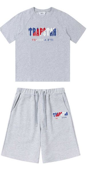 men's t-shirts tracksuits stock trapstar t-shirt embroidery flocking letter men women t shirt set shorts suitmen's338, Gray
men's t-shirts tracksuits stock trapstar t-shirt embroidery flocking letter men women t shirt set shorts suitmen's338, Gray