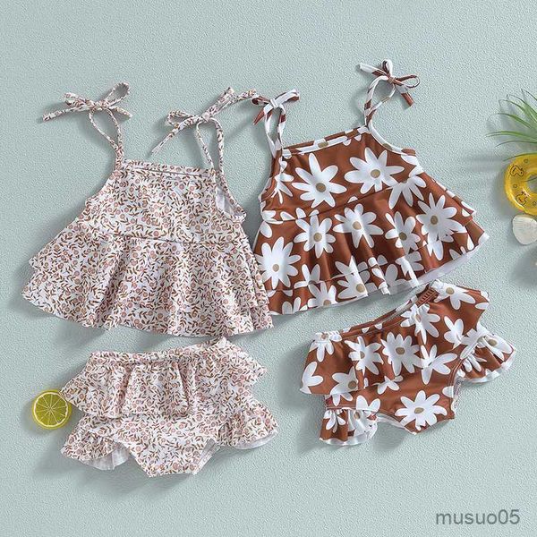 two-pieces kid girls bikini swimwear summer sleeveless of shoulder vest beach pool shorts outfit swimsuit infant baby swimming wear, Blue
two-pieces kid girls bikini swimwear summer sleeveless of shoulder vest beach pool shorts outfit swimsuit infant baby swimming wear, Blue