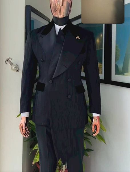 men's suits blazers black double neck design flip velvet pocket 2pcs set men suits coat wedding tuxedos jacket pant groom prom party bl, White;black
men's suits blazers black double neck design flip velvet pocket 2pcs set men suits coat wedding tuxedos jacket pant groom prom party bl, White;black
