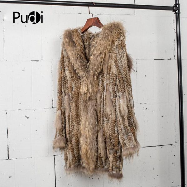 fur ct7010 women knitted real genuinereal rabbit fur coat overcoat jackets garment raccoon collar 80 cm length, Black
fur ct7010 women knitted real genuinereal rabbit fur coat overcoat jackets garment raccoon collar 80 cm length, Black