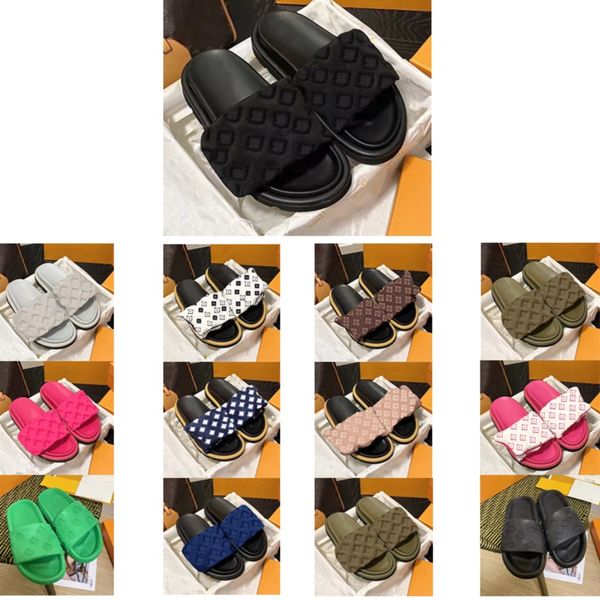 2023 luxury slippers sandals women pool pillow comfort embossed mules sliders men womens designer slides ivory copper pink beige cargo khaki, Black
2023 luxury slippers sandals women pool pillow comfort embossed mules sliders men womens designer slides ivory copper pink beige cargo khaki, Black