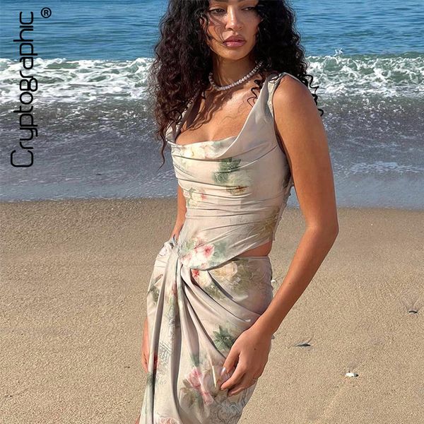 two piece dress cryptographic cottagecore elegant floral print 2 split ruched sets corset and skirt summer fairycore grunge 230509, White
two piece dress cryptographic cottagecore elegant floral print 2 split ruched sets corset and skirt summer fairycore grunge 230509, White