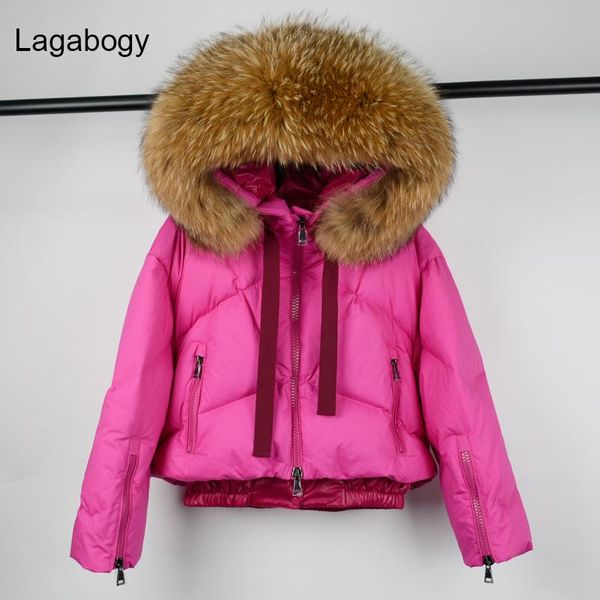 parkas lagabogy 2022 winter coat women large raccoon fur hooded 90% white duck down thick parkas female snow puffer jackets, Black
parkas lagabogy 2022 winter coat women large raccoon fur hooded 90% white duck down thick parkas female snow puffer jackets, Black