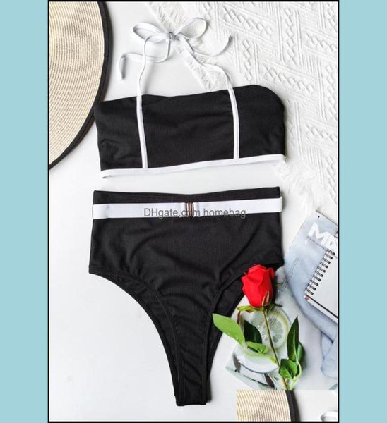 swimming equipment sports outdoorshalter bikini black and white stitching split swimsuit high waist tube women swimwear6641711
swimming equipment sports outdoorshalter bikini black and white stitching split swimsuit high waist tube women swimwear6641711