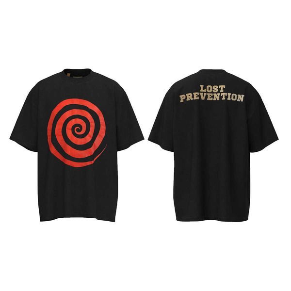 new american fashion vortex hypnosis print loose high street t-shirt men's short sleeve, Black;white
new american fashion vortex hypnosis print loose high street t-shirt men's short sleeve, Black;white