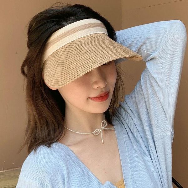 stingy brim hats women summer outdoor sun protective ponytail straw face transparent visor cap handmade natural spring 230508, Blue;gray
stingy brim hats women summer outdoor sun protective ponytail straw face transparent visor cap handmade natural spring 230508, Blue;gray