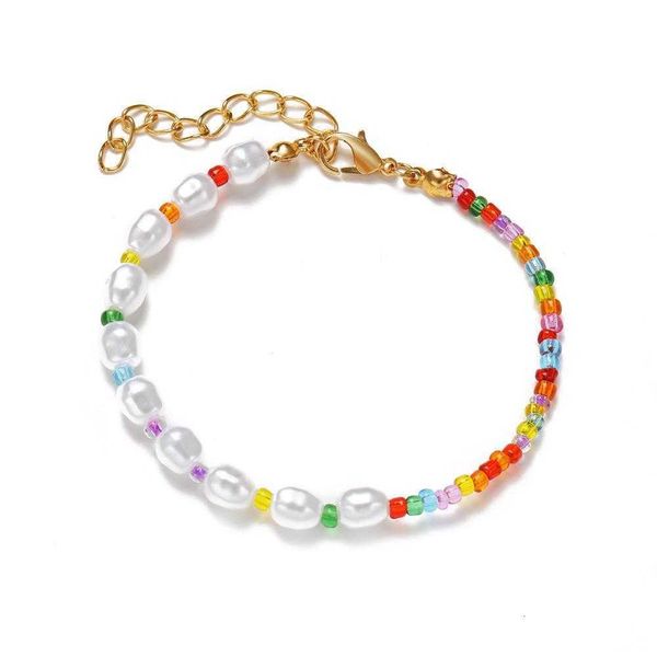 colorful string beads strands bracelet creative bohemian beach vacation japonica rice wholesale, Black
colorful string beads strands bracelet creative bohemian beach vacation japonica rice wholesale, Black