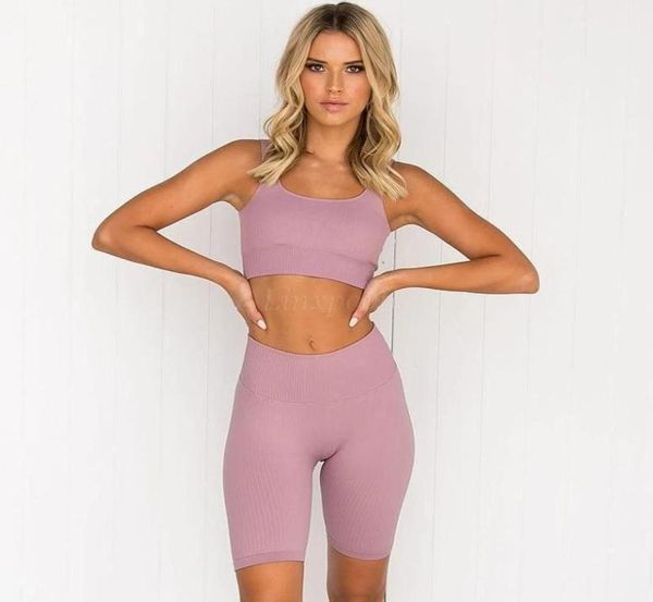 running sets women set seamless yoga suits shorts 2 piece tracksuit summer sportswear fitness high waist sweatshirt gym clothing5367499, Black;blue
running sets women set seamless yoga suits shorts 2 piece tracksuit summer sportswear fitness high waist sweatshirt gym clothing5367499, Black;blue