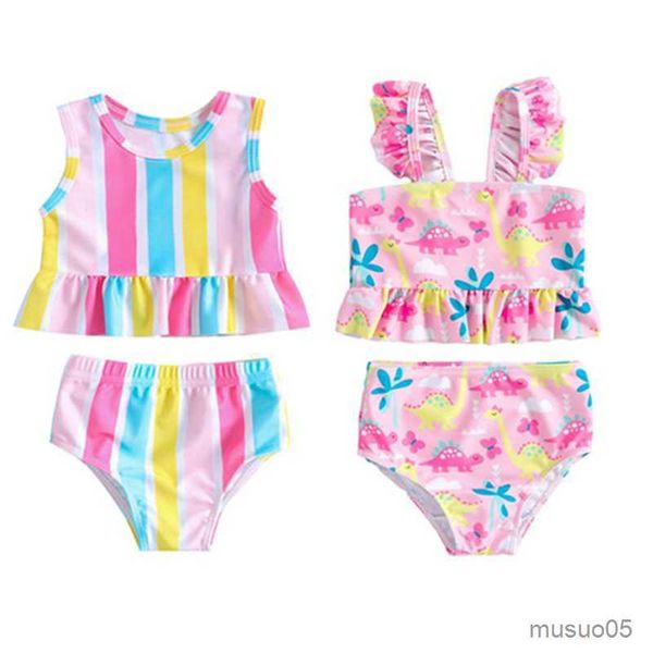 two-pieces toddler girls summer sets ruffle sleeve print swimwear high waist shorts infant girls bikini sets, Blue
two-pieces toddler girls summer sets ruffle sleeve print swimwear high waist shorts infant girls bikini sets, Blue