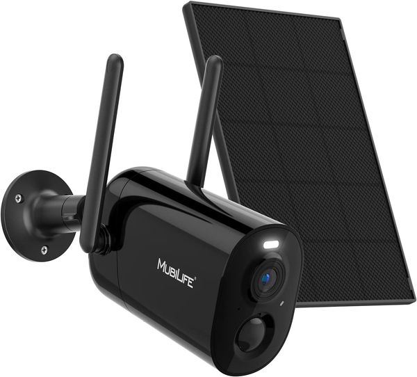 mubilife battery powered, solar security cameras wireless outdoor 2k fhd, support bluetooth connection, color night vision, ai motion detect
mubilife battery powered, solar security cameras wireless outdoor 2k fhd, support bluetooth connection, color night vision, ai motion detect